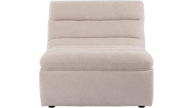 Valdoro Mittmodul i tyg 87 cm - Beige - Möbler - Soffa - Modulsoffa - Mittmodul