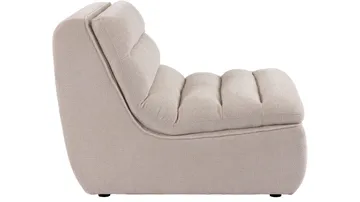 Valdoro Mittmodul i tyg 87 cm - Beige - Möbler - Soffa - Modulsoffa - Mittmodul