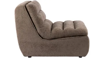 Valdoro Mittmodul i tyg 87 cm - Mink - Möbler - Soffa - Modulsoffa - Mittmodul