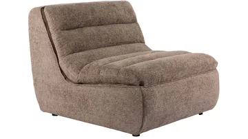 Valdoro Mittmodul i tyg 87 cm - Mink - Möbler - Soffa - Modulsoffa - Mittmodul