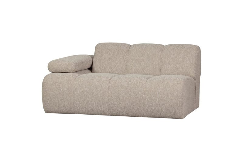 Mojo Bubblig Soffa 164 cm i Tyg, Beige