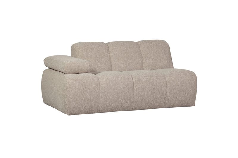 Mojo Bubblig Soffa 164 cm i Tyg - Beige - Möbler - Soffa - 2 sits soffa