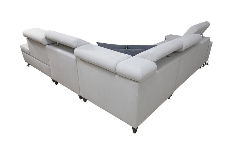 Morenia Bäddsoffa m. Schäslong L-formad - Möbler - Soffa - Sammetssoffa