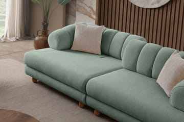 Munemori 3-sits Soffa 240x80x95 cm - Sea Green - Möbler - Soffa - 3 sits soffa