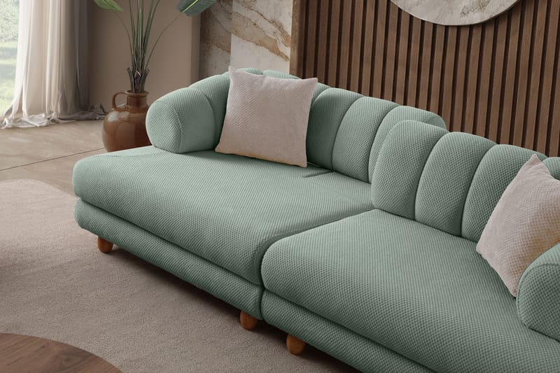 Munemori 3-sits Soffa 240x80x95 cm - Sea Green - Möbler - Soffa - 3 sits soffa