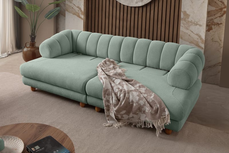 Munemori 3-sits Soffa 240x80x95 cm - Sea Green - Möbler - Soffa - 3 sits soffa