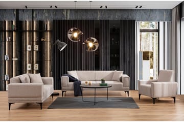 Naoko 3-sits Soffa - Ljusbrun - Möbler - Soffa - 2 sits soffa