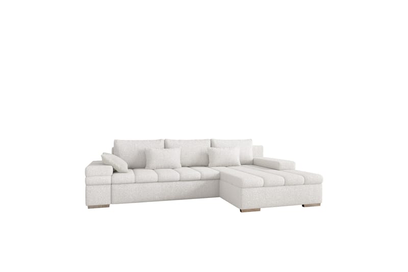 Naoma Soffa med Divan 3-sits, Vit