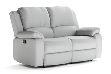Navarro Recliner Soffgrupp 3+2 - Fällbar soffa fåtölj - Biosoffa i Tyg - Grå - Möbler - Soffa - Soffgrupp