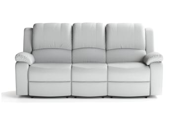 Navarro Recliner Soffgrupp 3+2 - Fällbar soffa fåtölj - Biosoffa i Tyg - Grå - Möbler - Soffa - Soffgrupp