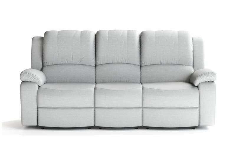 Navarro Recliner Soffgrupp 3+2 - Fällbar soffa fåtölj - Biosoffa i Tyg - Grå - Möbler - Soffa - Soffgrupp
