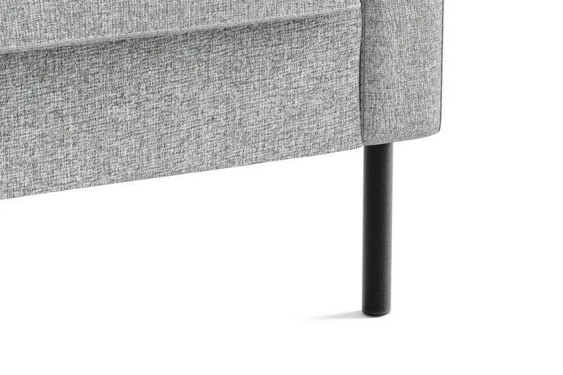 Nevada 3-sits Tygsoffa - Grå - Möbler - Soffa - 3 sits soffa