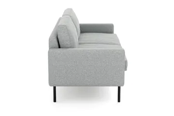 Nevada 3-sits Tygsoffa - Grå - Möbler - Soffa - 3 sits soffa