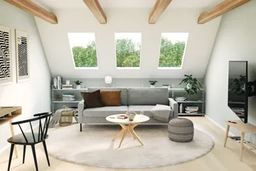 Nevada 3-sits Tygsoffa - Grå - Möbler - Soffa - 3 sits soffa