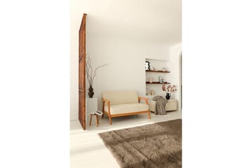 Neyros Soffa 2-sits - Vit - Möbler - Soffa - Sammetssoffa