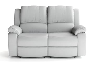 Norbo Liten reclinersoffa - Fällbar soffa 2-sits - Biosoffa i Tyg - Ljusgrå - Möbler - Soffa - Biosoffa & reclinersoffa