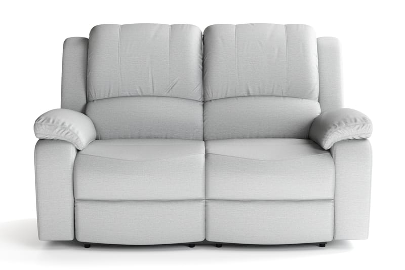 Norbo Liten reclinersoffa - Fällbar soffa 2-sits - Biosoffa i Tyg - Ljusgrå - Möbler - Soffa - Biosoffa & reclinersoffa