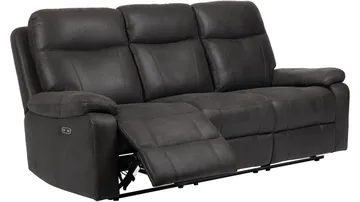 Norvian Reclinersoffa 3-sits Elektrisk - Svart - Möbler - Soffa - Biosoffa & reclinersoffa