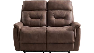 Novira 2-sits reclinersoffa Elektrisk - Brun - Möbler - Soffa - Biosoffa & reclinersoffa