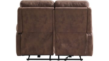 Novira 2-sits reclinersoffa Elektrisk - Brun - Möbler - Soffa - Biosoffa & reclinersoffa