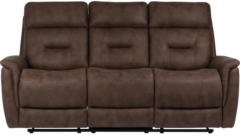 Novira 3-sits reclinersoffa Elektrisk - Brun - Möbler - Soffa - Biosoffa & reclinersoffa