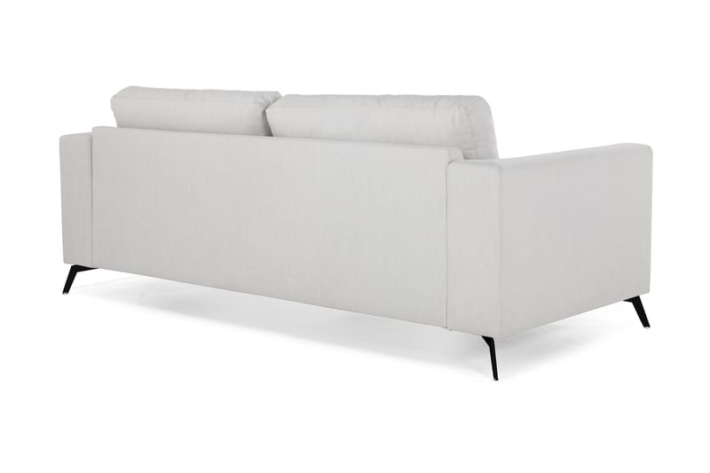 Ocean Lyx 3-sits Tygsoffa - Ljusgrå - Möbler - Soffa - 3 sits soffa
