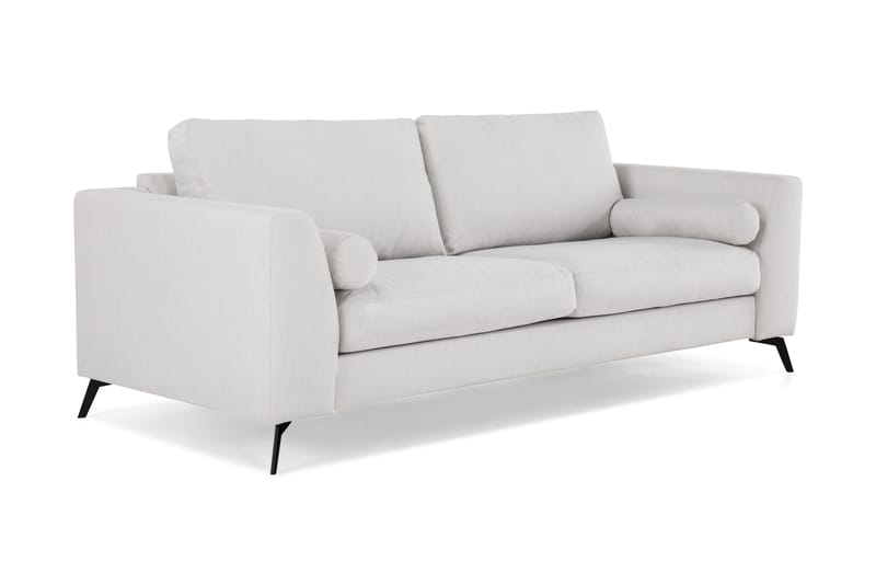 Ocean Lyx 3-sits Tygsoffa - Ljusgrå - Möbler - Soffa - 3 sits soffa