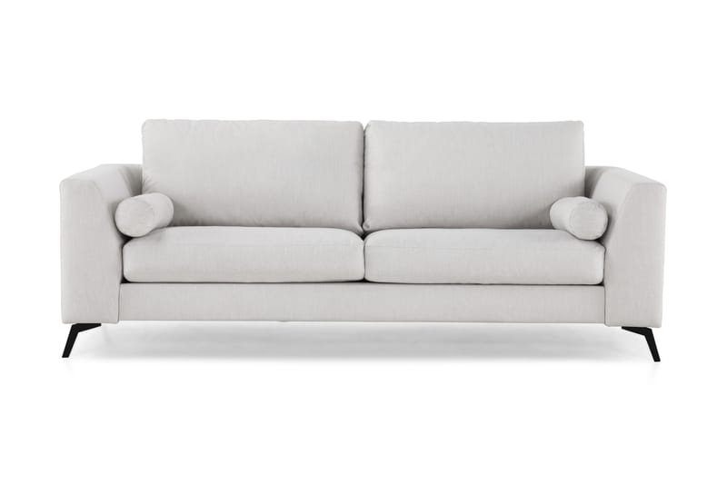 Ocean Lyx 3-sits Tygsoffa - Ljusgrå - Möbler - Soffa - 3 sits soffa