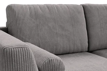 Ocean Lyx 4-sits Manchestersoffa - Mörkgrå - Möbler - Soffa - 4 sits soffa