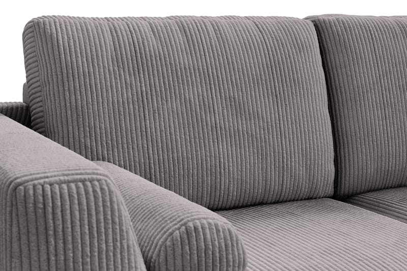 Ocean Lyx 4-sits Manchestersoffa - Mörkgrå - Möbler - Soffa - 4 sits soffa