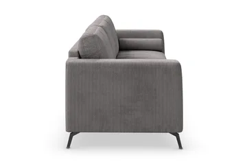 Ocean Lyx 4-sits Manchestersoffa - Mörkgrå - Möbler - Soffa - 4 sits soffa
