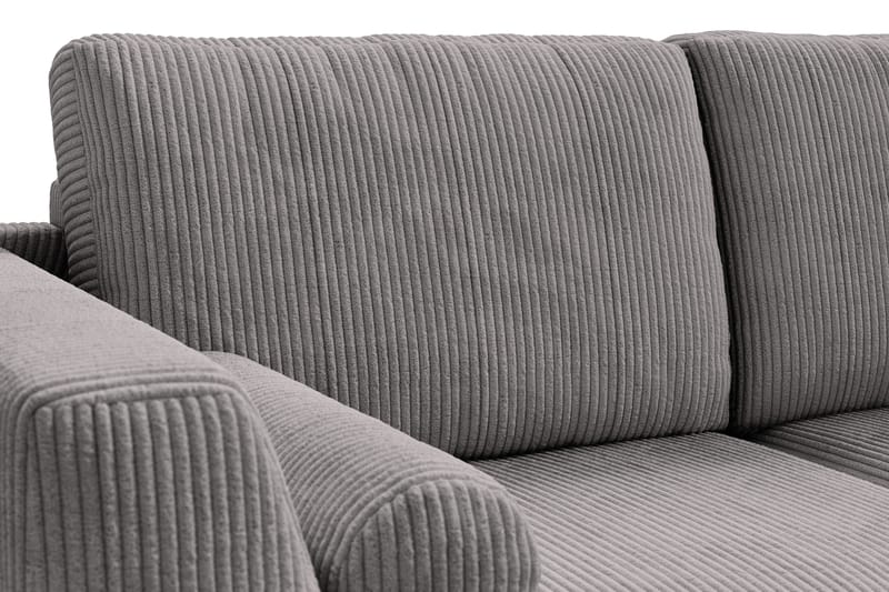 Ocean Lyx 4-sits Manchestersoffa - Mörkgrå - Möbler - Soffa - 4 sits soffa