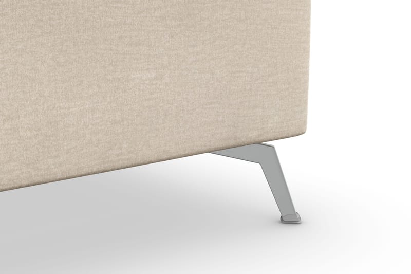 Ocean Lyx 5-sits Vändbar L-formad H örnsoffa i Sammet - Beige - Möbler - Soffa - Sammetssoffa