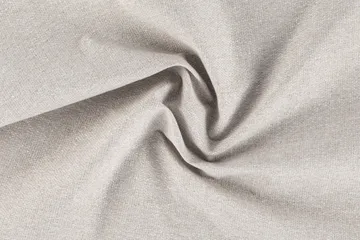 Ocean Lyx 6-sits Vänstervänd U-formad Soffa med Divan och Schäslong + Fotpall i Tyg - Beige - Möbler - Soffa - U-soffa