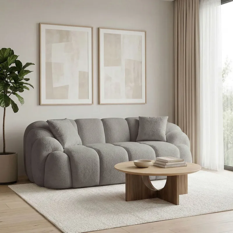 Octavio 2-sitssoffa 199x70x80 cm - Grå - Möbler - Soffa - 2 sits soffa