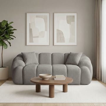 Octavio 2-sitssoffa 199x70x80 cm - Grå - Möbler - Soffa - 2 sits soffa