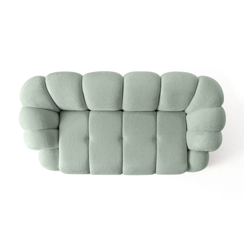 Octavio 2-sitssoffa 199x70x80 cm - turkos - Möbler - Soffa - 2 sits soffa