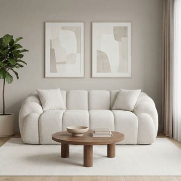 Octavio 2-sitssoffa 199x70x80 cm - Vit - Möbler - Soffa - 2 sits soffa