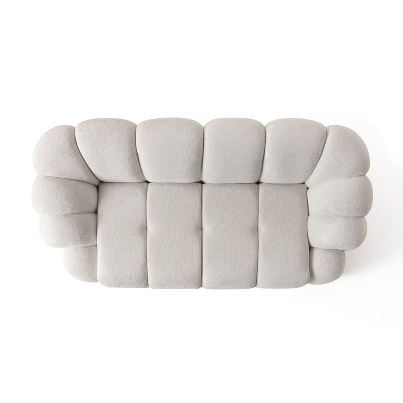 Octavio 2-sitssoffa 199x70x80 cm - Vit - Möbler - Soffa - 2 sits soffa