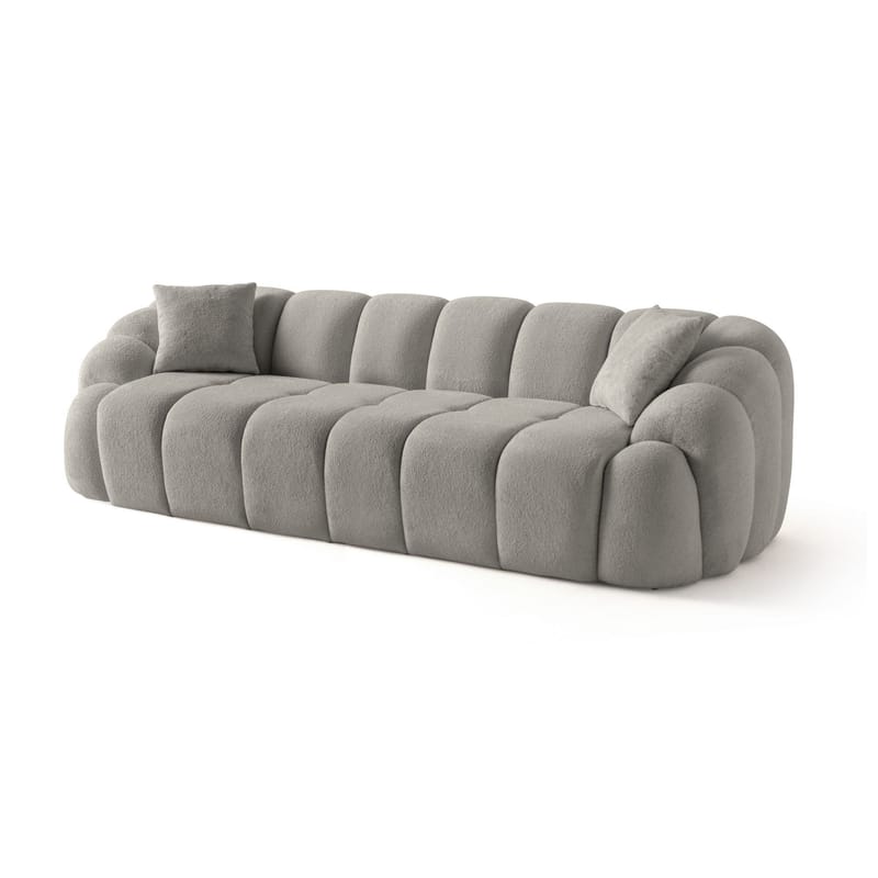 Octavio 4-sitssoffa 268x70x80 cm - Grå - Möbler - Soffa - 4 sits soffa