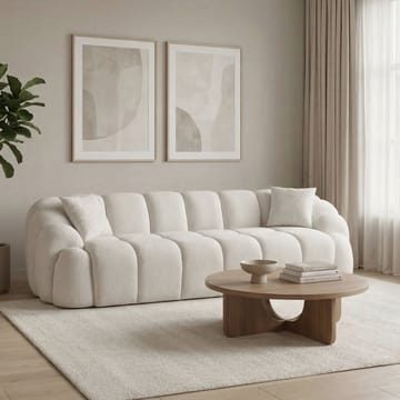Octavio 4-sitssoffa 268x70x80 cm - Vit - Möbler - Soffa - 4 sits soffa