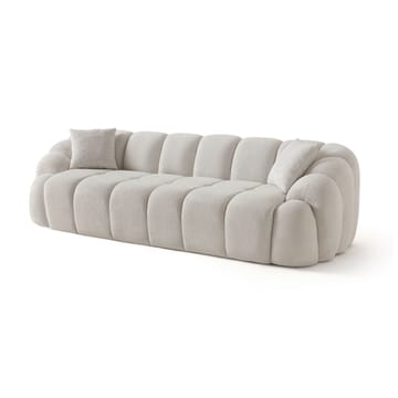 Octavio 4-sitssoffa 268x70x80 cm - Vit - Möbler - Soffa - 4 sits soffa