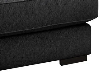 Optus 6-sits U-soffa med Divan och schäslong höger - Svart - Möbler - Soffa - U-soffa