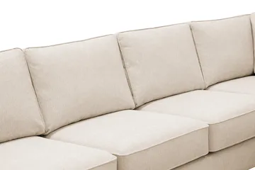Optus 6-sits U-soffa med Divan och schäslong vänster - Beige - Möbler - Soffa - U-soffa