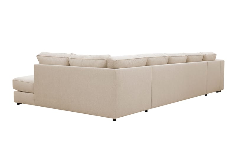 Optus 6-sits U-soffa med Divan och schäslong vänster - Beige - Möbler - Soffa - U-soffa