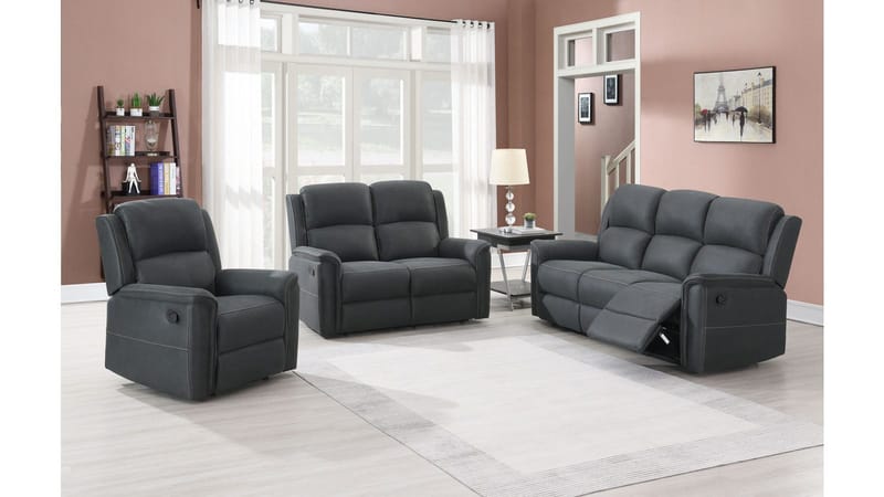 Orvella Reclinersoffa 2-sits - Grå - Möbler - Soffa - Biosoffa & reclinersoffa