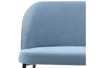 Osbyn Soffa 2-sits - Blå/Svart - Möbler - Soffa - 2 sits soffa