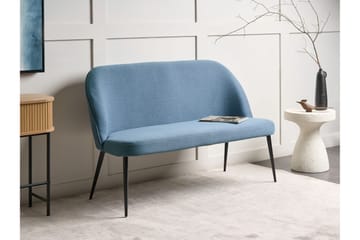 Osbyn Soffa 2-sits - Blå/Svart - Möbler - Soffa - 2 sits soffa