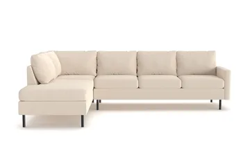 Peppe 4-sits Vänstervänd L-formad Schäslongsoffa i Manchester