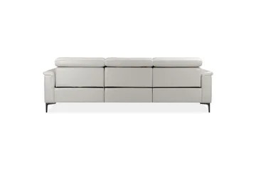 Reclinersoffa med hörn Loft24 Hörnsoffa 3-sits Lund Cream White Vänster - Möbler - Soffa - Biosoffa & reclinersoffa